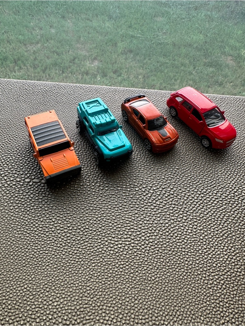 Assorted Kids Mini Vehicle Pack - Orange, Teal, Red